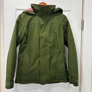 Women’s Burton Green/Pink Ski Jacket size Small